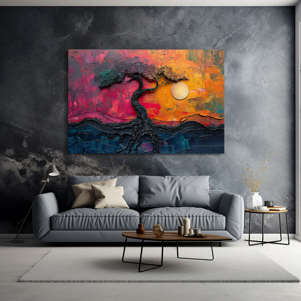 Eternal Sunrise Tree Art | MusaArtGallery™