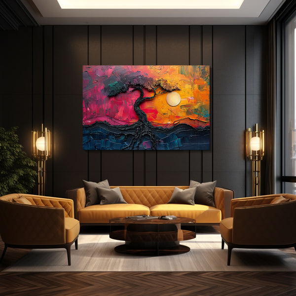 Eternal Sunrise Tree Art | MusaArtGallery™