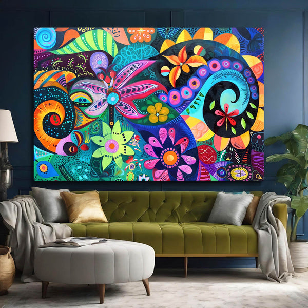 Ethereal Glow Mexican Wall Art | MusaArtGallery™