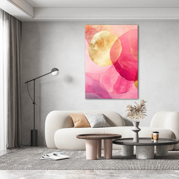 Ethereal Glow Pink Abstract Art | MusaArtGallery™