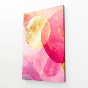 Ethereal Glow Pink Abstract Art | MusaArtGallery™