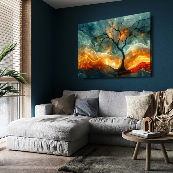 Ethereal Glow Tree Art | MusaArtGallery™