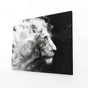 Ethereal Majesty Lion Wall Art | MusaArtGallery™