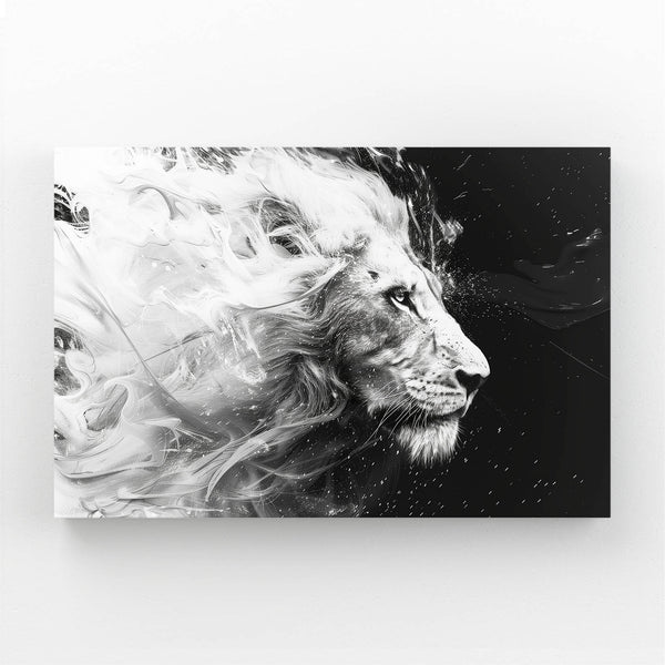 Ethereal Majesty Lion Wall Art | MusaArtGallery™