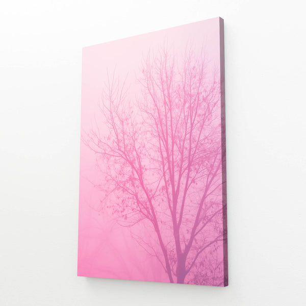 Ethereal Mist Pink Abstract Art | MusaArtGallery™