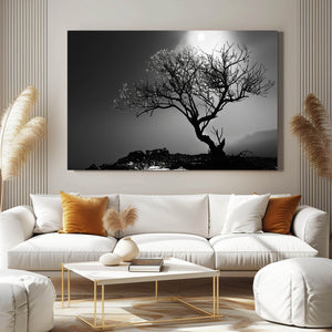 Ethereal Silhouette Tree Art | MusaArtGallery™