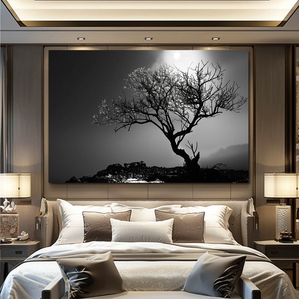 Ethereal Silhouette Tree Art | MusaArtGallery™