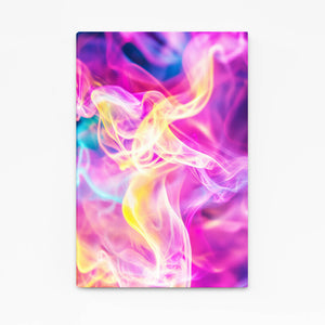 Ethereal Smoke Pink Abstract Art | MusaArtGallery™