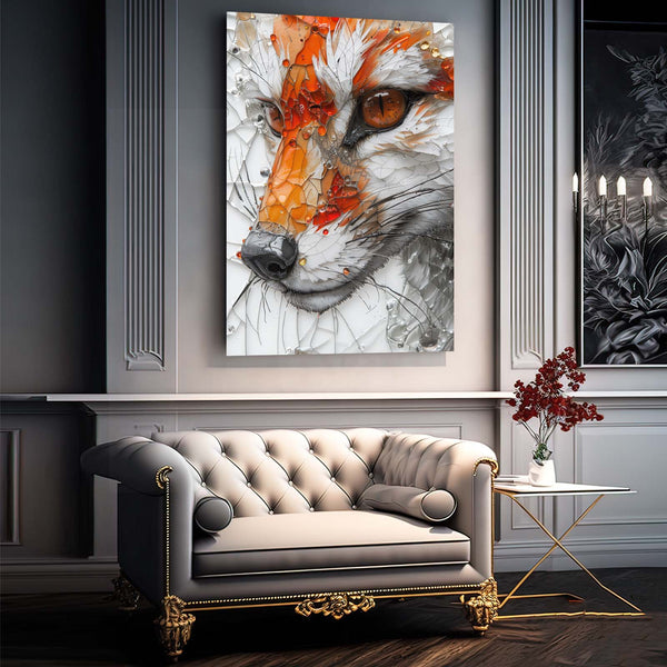 Exquisite Fox Portrait Art | MusaArtGallery™