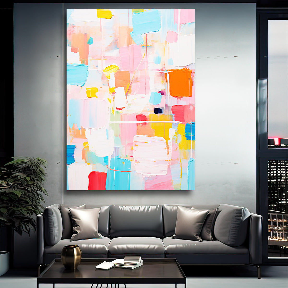 Extra Large Abstract Wall Art | MusaArtGallery™