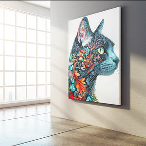 Face Art Cat | MusaArtGallery™