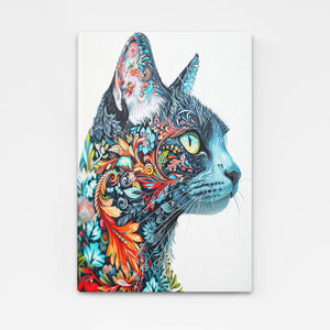 Face Art Cat | MusaArtGallery™