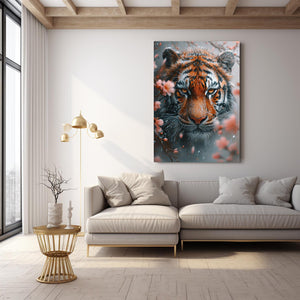 Face Art Tiger Canvas | MusaArtGallery™