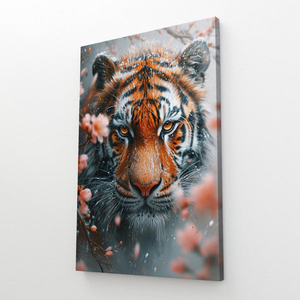Face Art Tiger Canvas | MusaArtGallery™