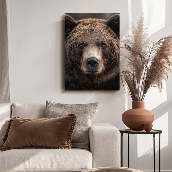 Face Bear Wall Art