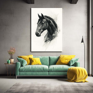 Face Horse Art