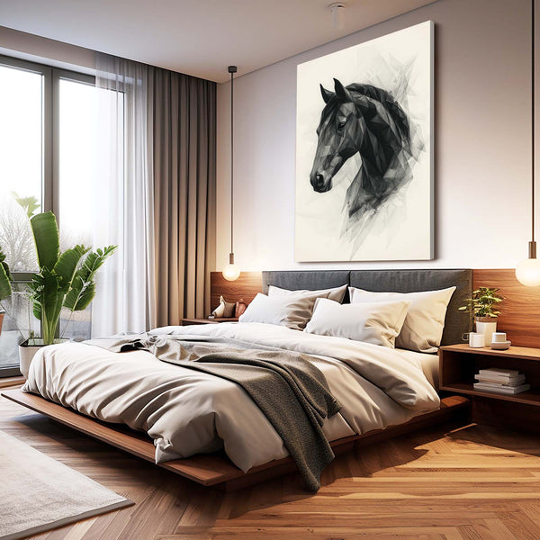 Face Horse Art