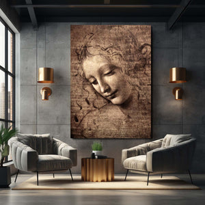 Face Leonard Da Vinci