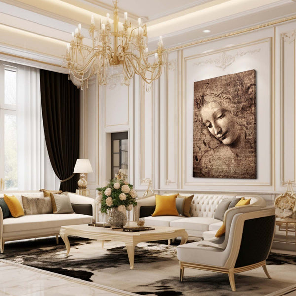 Face Leonard Da Vinci