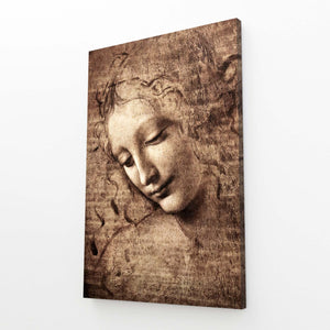 Face Leonard Da Vinci