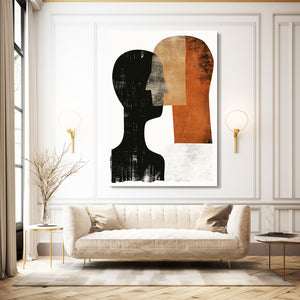 Face on Face Boho Wall Art| MusaArtGallery™