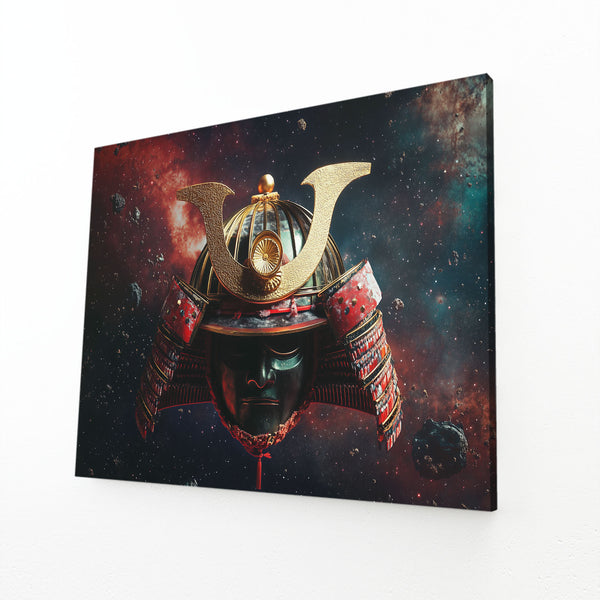 Face Samurai Canvas Art