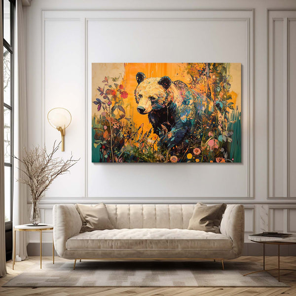 Fall Bear Wall Art
