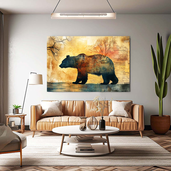 Fall Bear Wall Decor