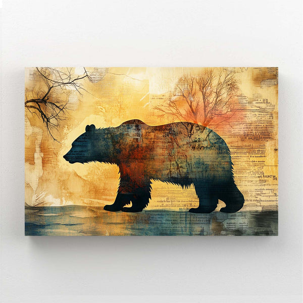 Fall Bear Wall Decor