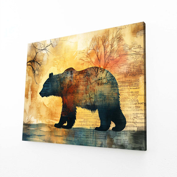 Fall Bear Wall Decor