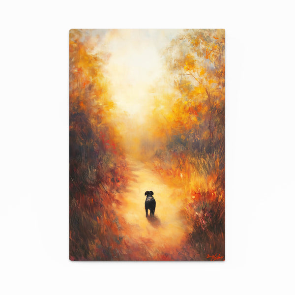 Fall Dog Art
