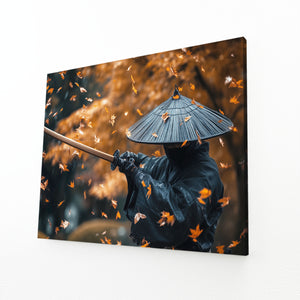 Fall Samurai Wall Art