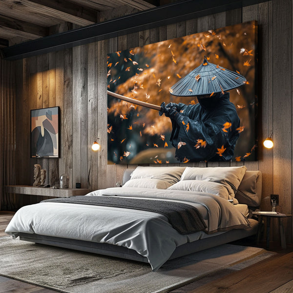 Fall Samurai Wall Art