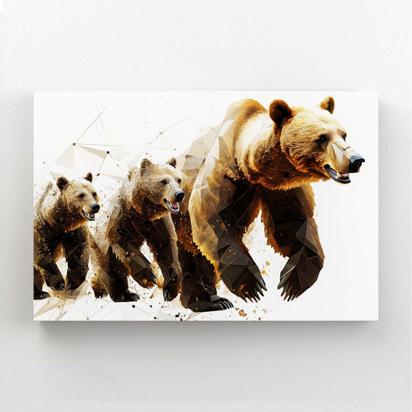 Family Bear Wall Art