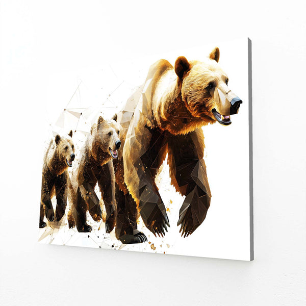 Family Bear Wall Art