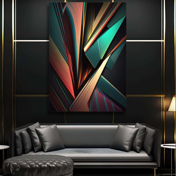 Vivid Modern Abstract Wall Art | MusaArtGallery™ 