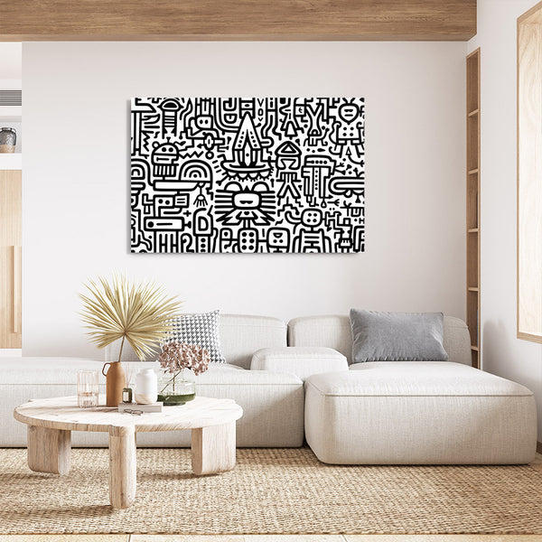 Famous Black and White Abstract Art | MusaArtGallery™