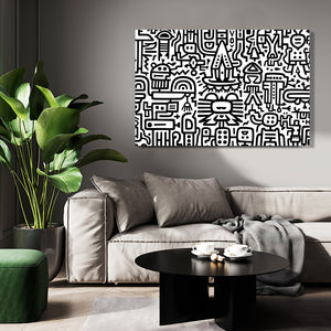 Famous Black and White Abstract Art | MusaArtGallery™