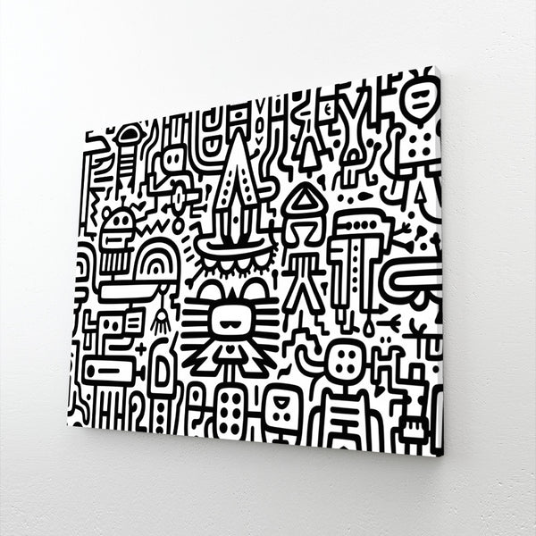 Famous Black and White Abstract Art | MusaArtGallery™