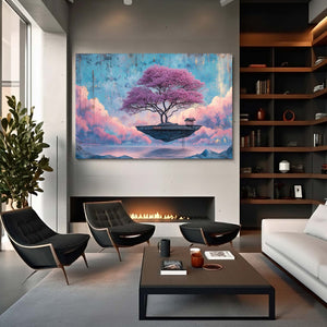 Fantasy Cherry Blossom Tree Art
