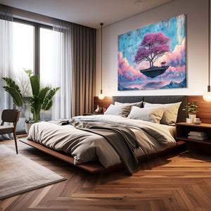 Fantasy Cherry Blossom Tree Art