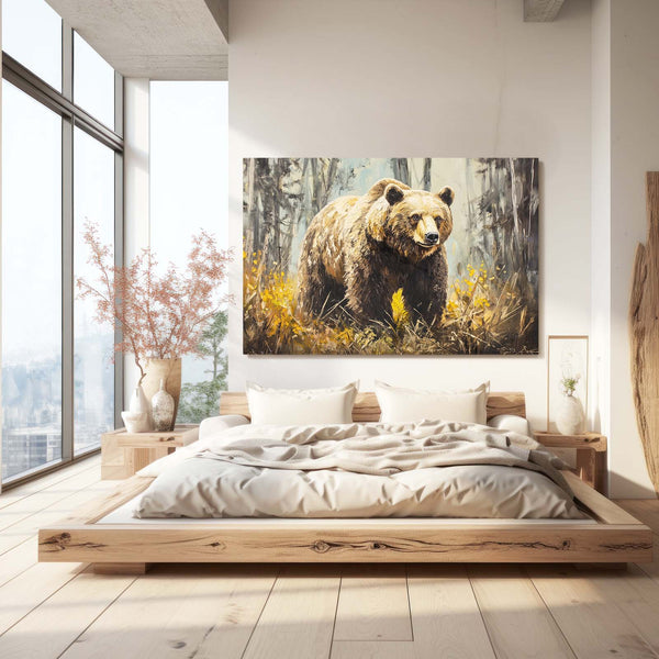 Farmhouse Bear Art