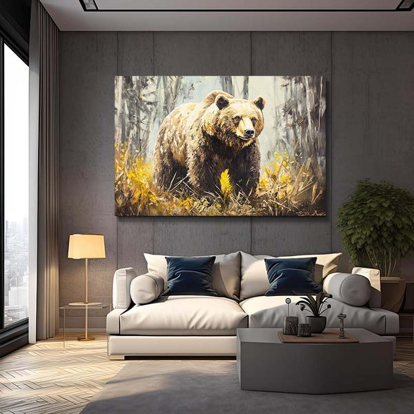 Farmhouse Bear Art