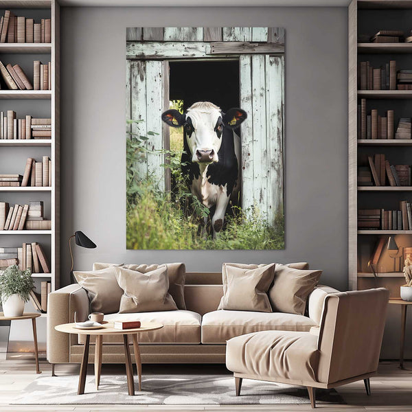 Farmhouse Cow Wall Art