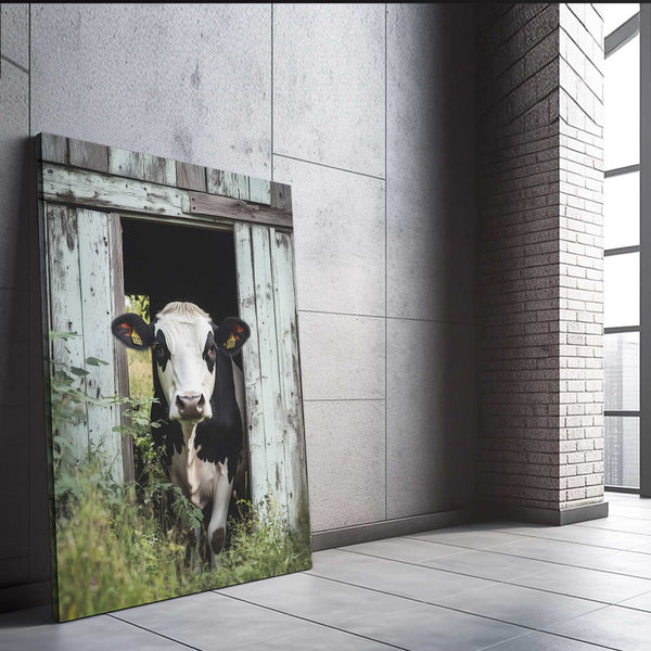 Farmhouse Cow Wall Art