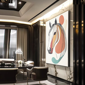 Farmhouse Horse Art