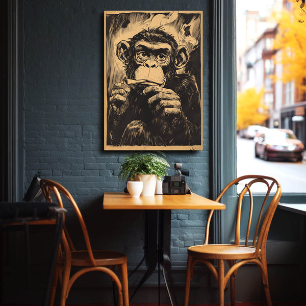 Farmhouse Monkey Art