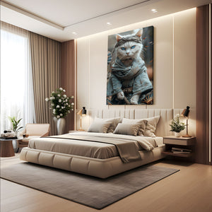 Female Cute Cat Art | MusaArtGallery™