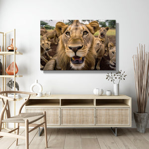 Female Lion Art | MusaArtGallery™