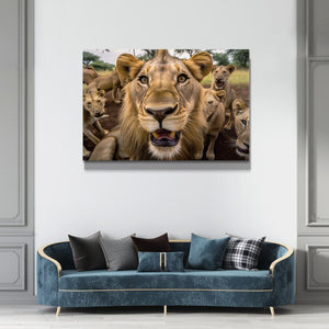 Female Lion Art | MusaArtGallery™